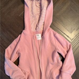 Little Sleepies Play- Peplum Zip Hoodie